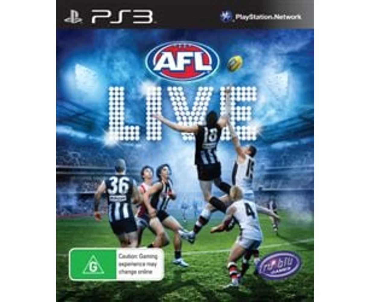 AFL Live (PS3) Refurbished - Refurbished Grade B