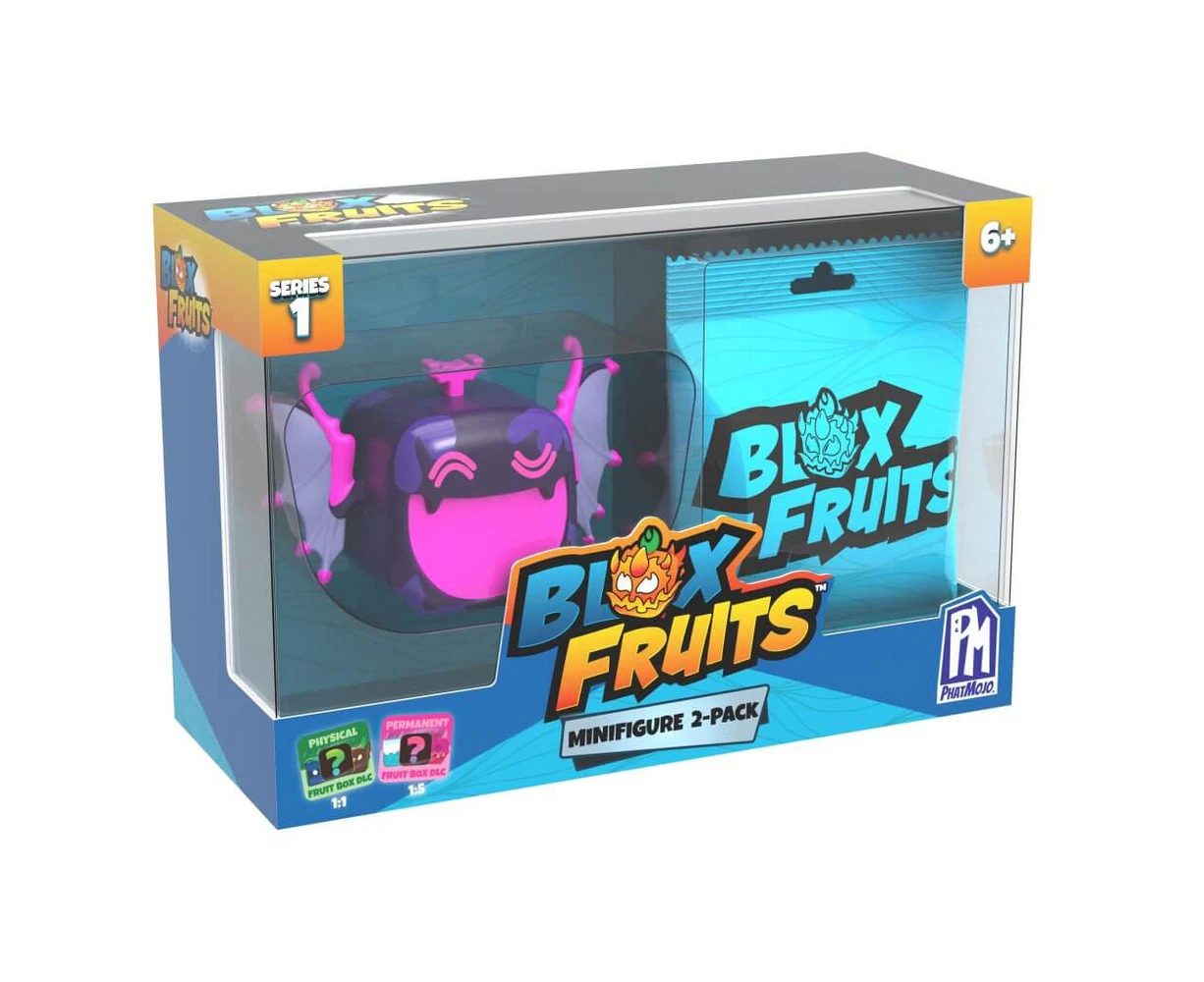 Blox Fruits 4cm Mini Figure 2-Pack with DLC Code - Assorted