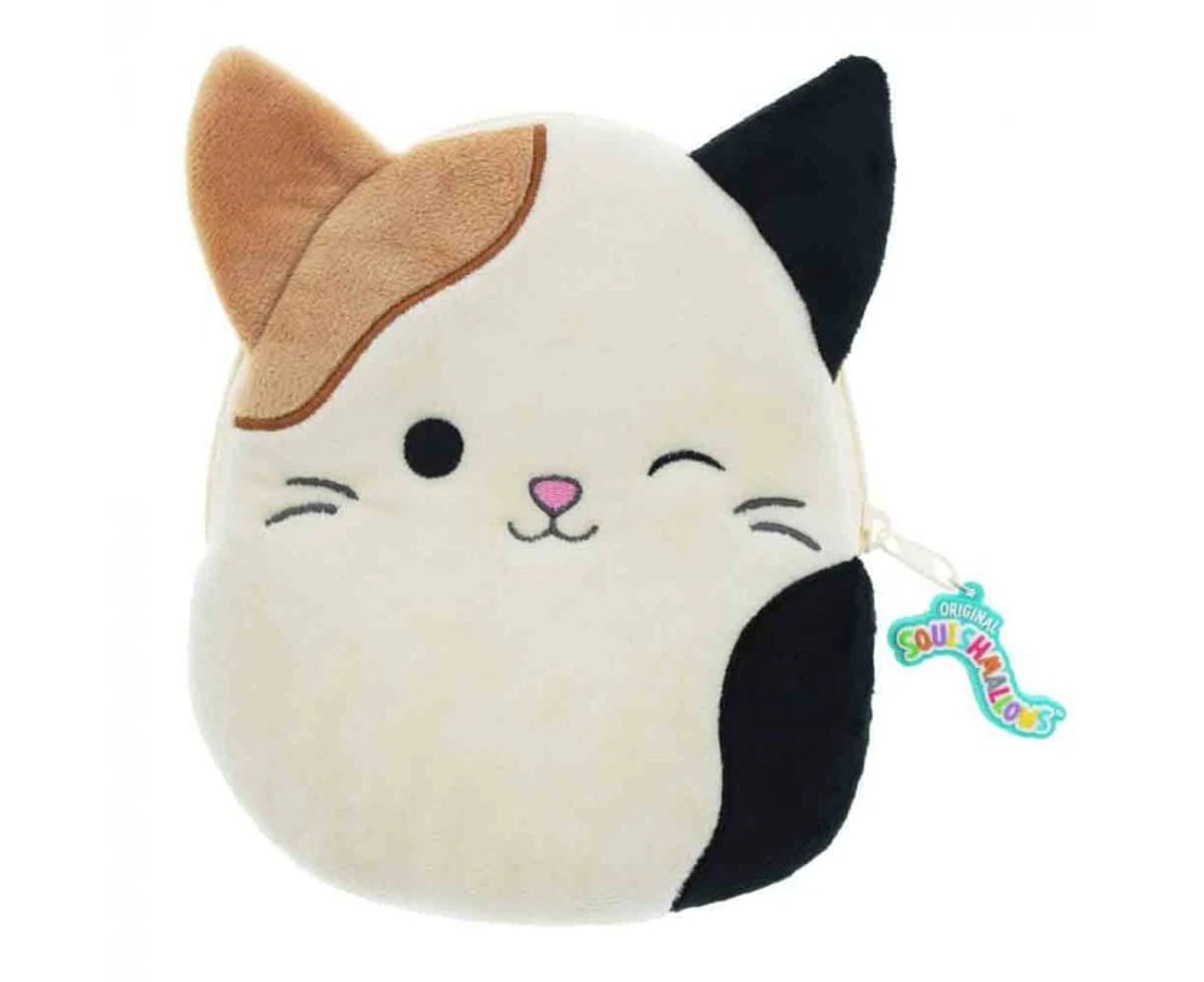 Squishmallows Cam the Calico Cat Plush Pencil Case