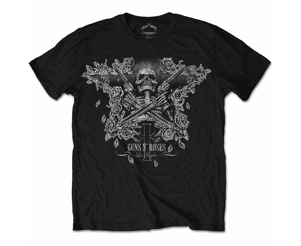 Guns N' Roses | Official Band T-Shirt | Skeleton Guns