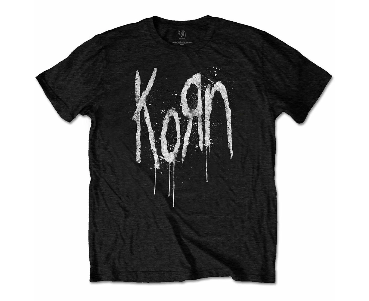 Korn T Shirt Still A Freak Band Logo  Official Mens - Black