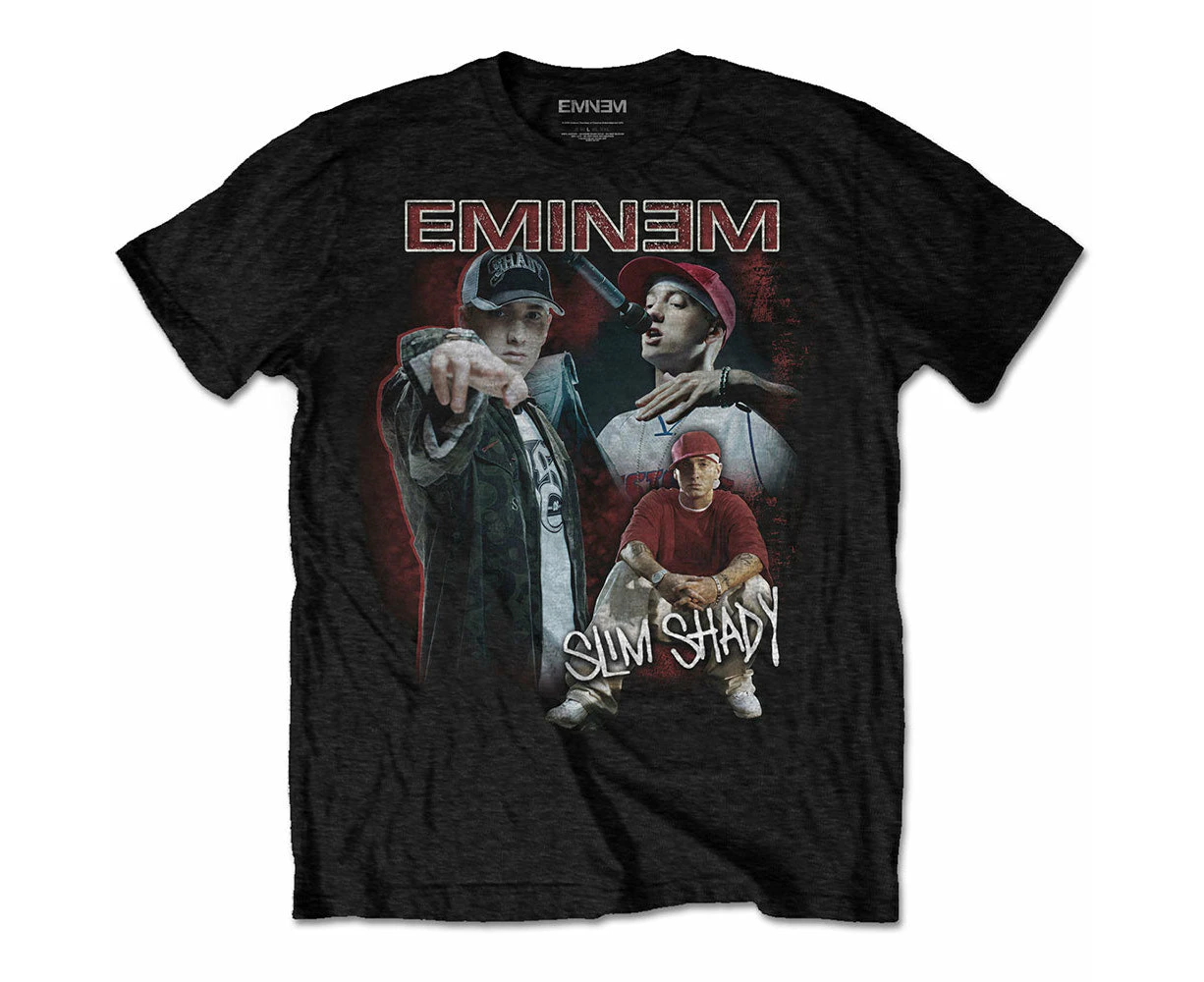 Eminem 'Slim Shady Homage' (Black) T-Shirt