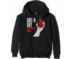 Day Hoodie American Idiot Band Logo  Official Mens  Pullover - Black