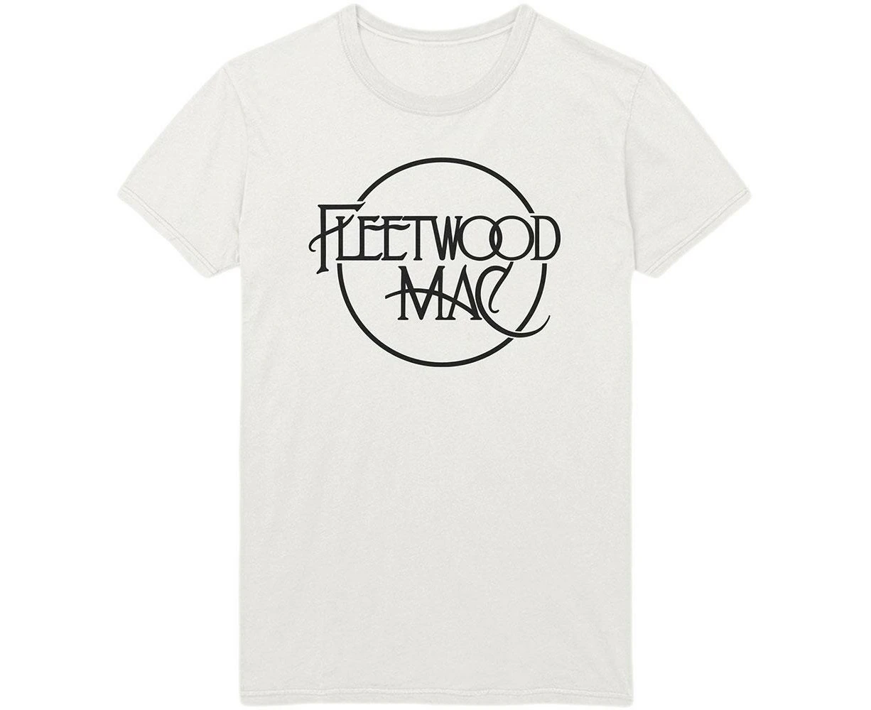 Fleetwood Mac 'Classic Logo' (White) T-Shirt