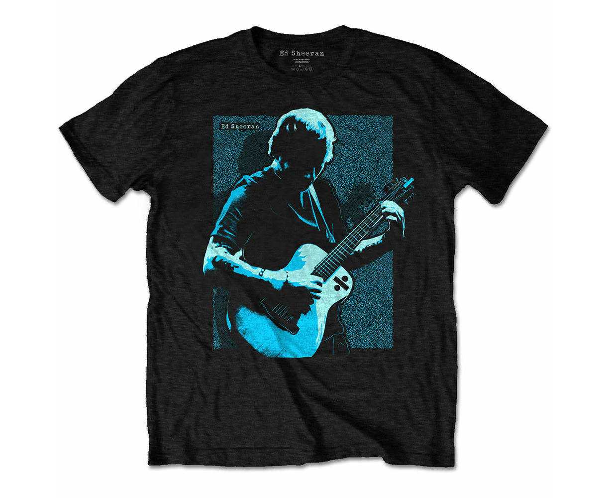 Ed Sheeran | Official Band T-shirt | Chords - Black