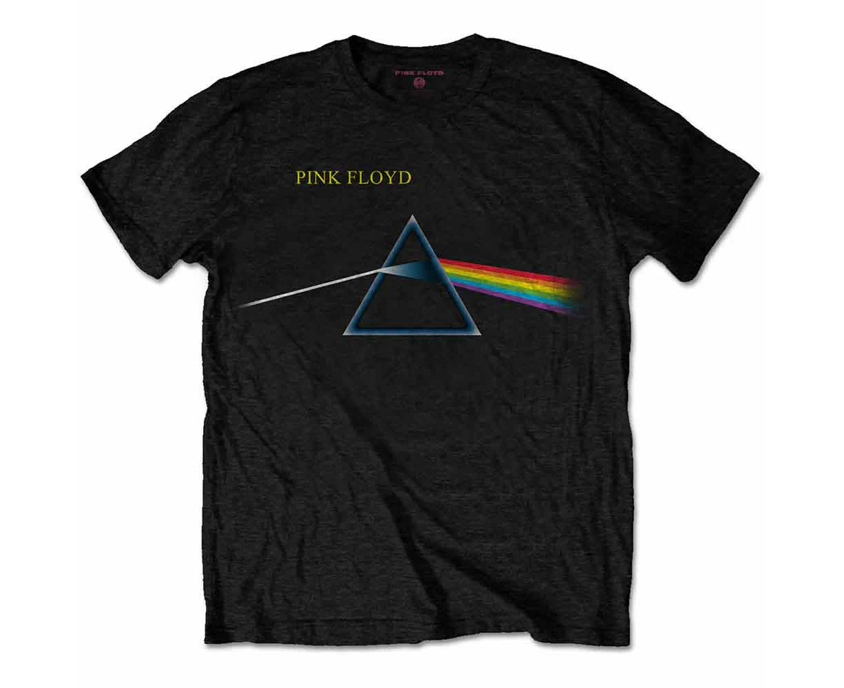 Pink Floyd | Official Band T-shirt | Dark Side of the Moon Flipped (Back Print)