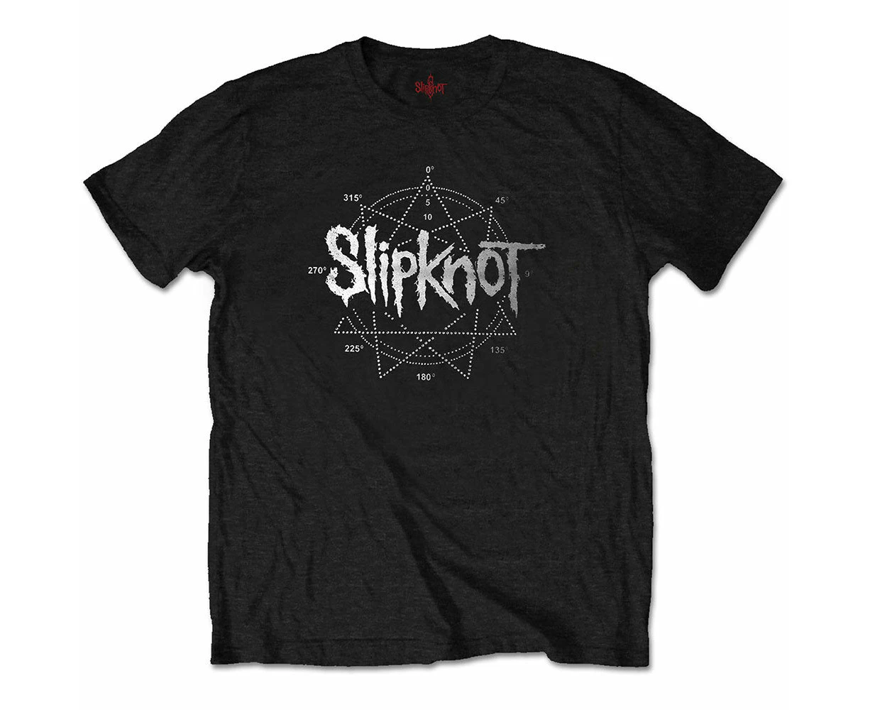 Slipknot | Official Band T-Shirt | Logo Star (Diamante)