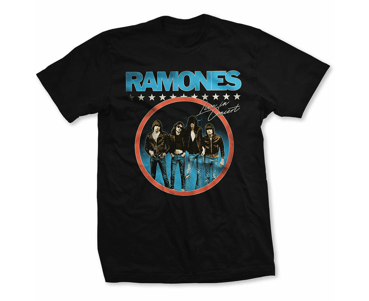 Ramones | Official Band T-Shirt | Circle Photo