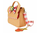 Loungefly Minnie Mouse Picnic Basket Crossbody Bag