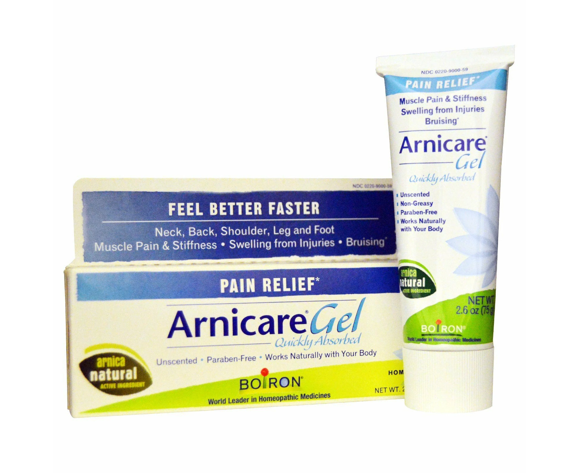 Boiron, Arnicare Gel, Pain Relief, Unscented, 2.6 oz (75 g)