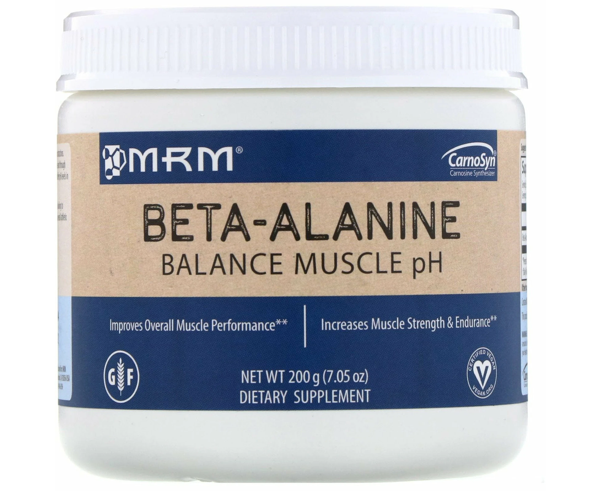 MRM, Beta-Alanine, Balance Muscle pH, 7.05 oz (200 g)