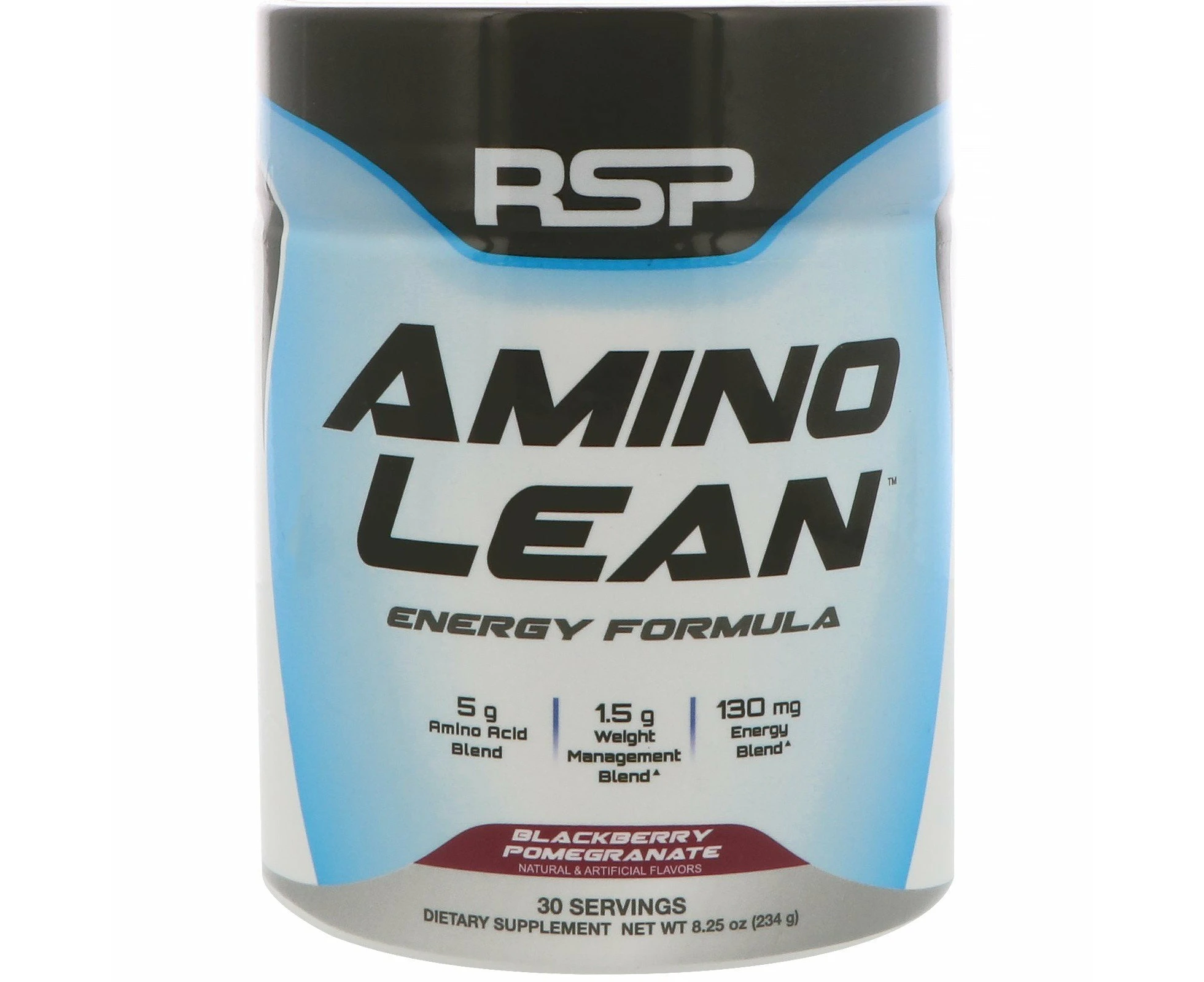 RSP Nutrition, AminoLean, Blackberry Pomegranate, 8.25 oz (234 g)