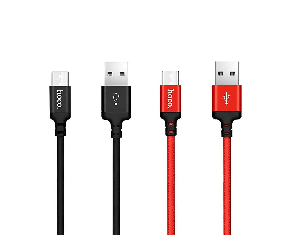 Hoco Micro Usb Nylon Braided Cord Fast Charging Data Sync Cable