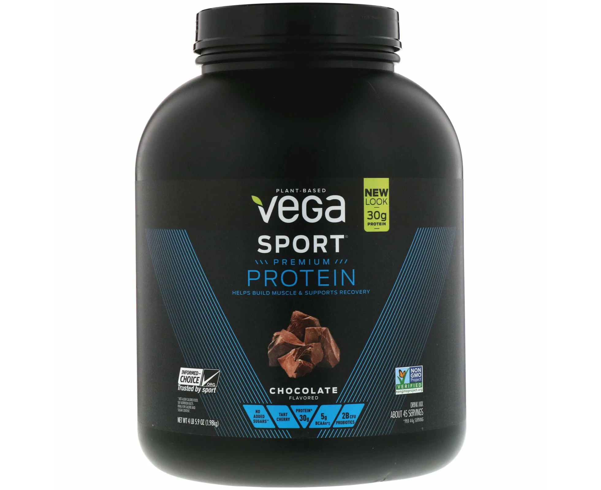 Vega, Sport Premium Protein, Chocolate, 4 lb (5.9 oz)