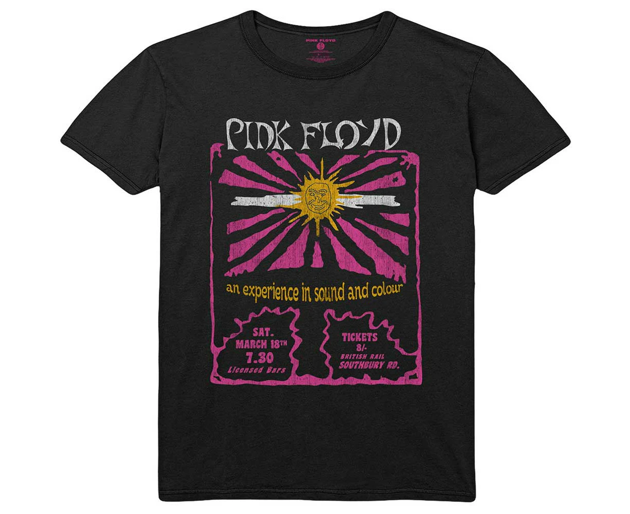 Pink Floyd | Official Band T-Shirt | Sound & Colour