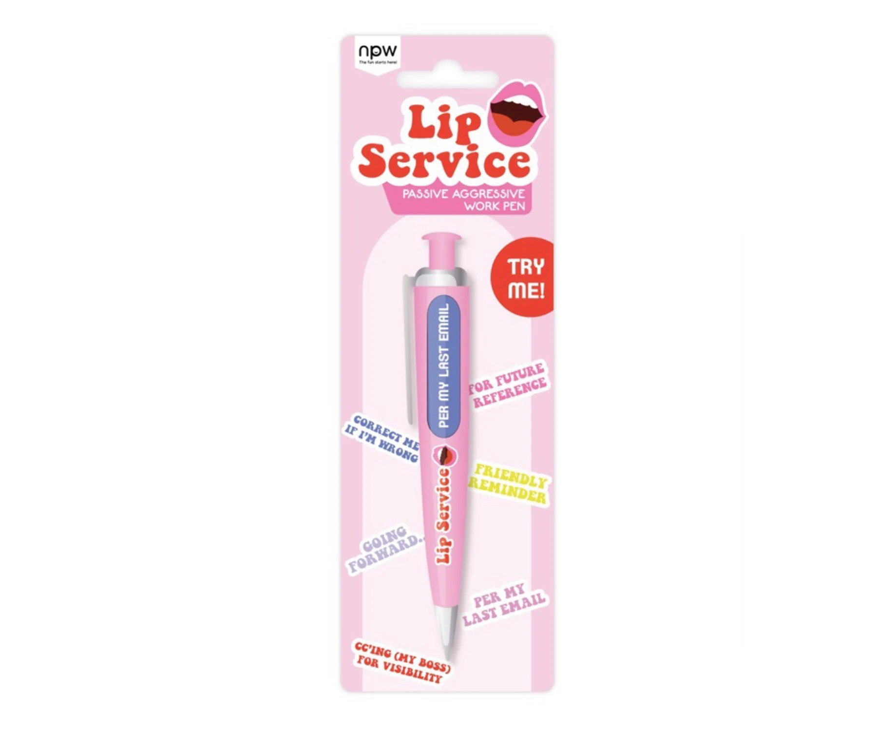 Predict A Pen - Lip Service