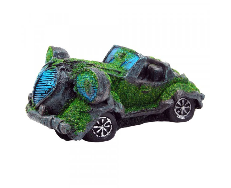 Bioscape Moss Covered Sports Car w/Bubbler Ornament 24x14cm (BIS369)