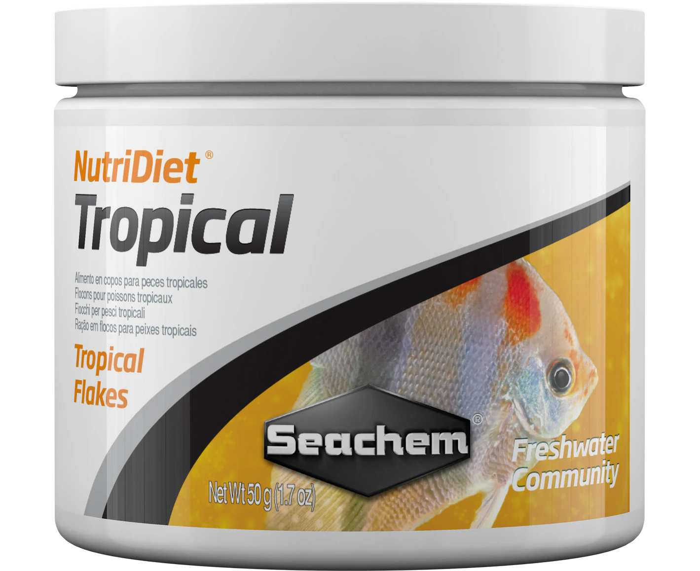 Seachem NutriDiet Tropical Flakes With Probiotics 50g ( SC1083 )