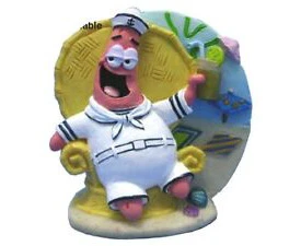 Penn-Plax SpongeBob Squarepants Patrick Aerating Ornament Large