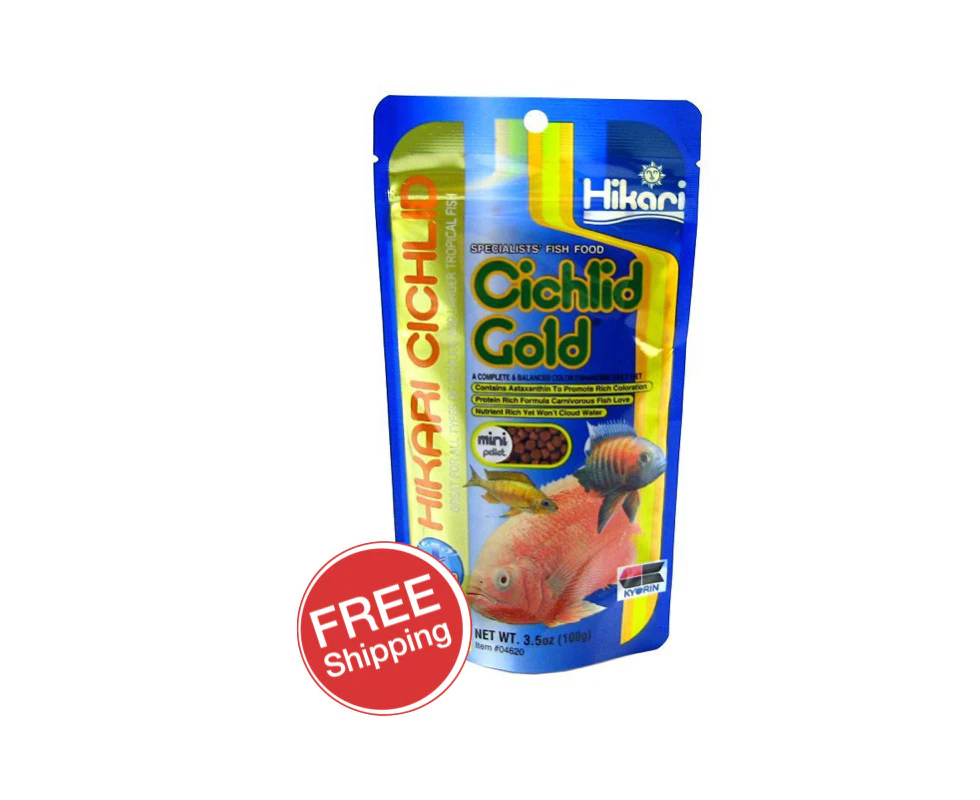 Hikari Sinking Cichlid Gold Mini 100gm (KH04620)