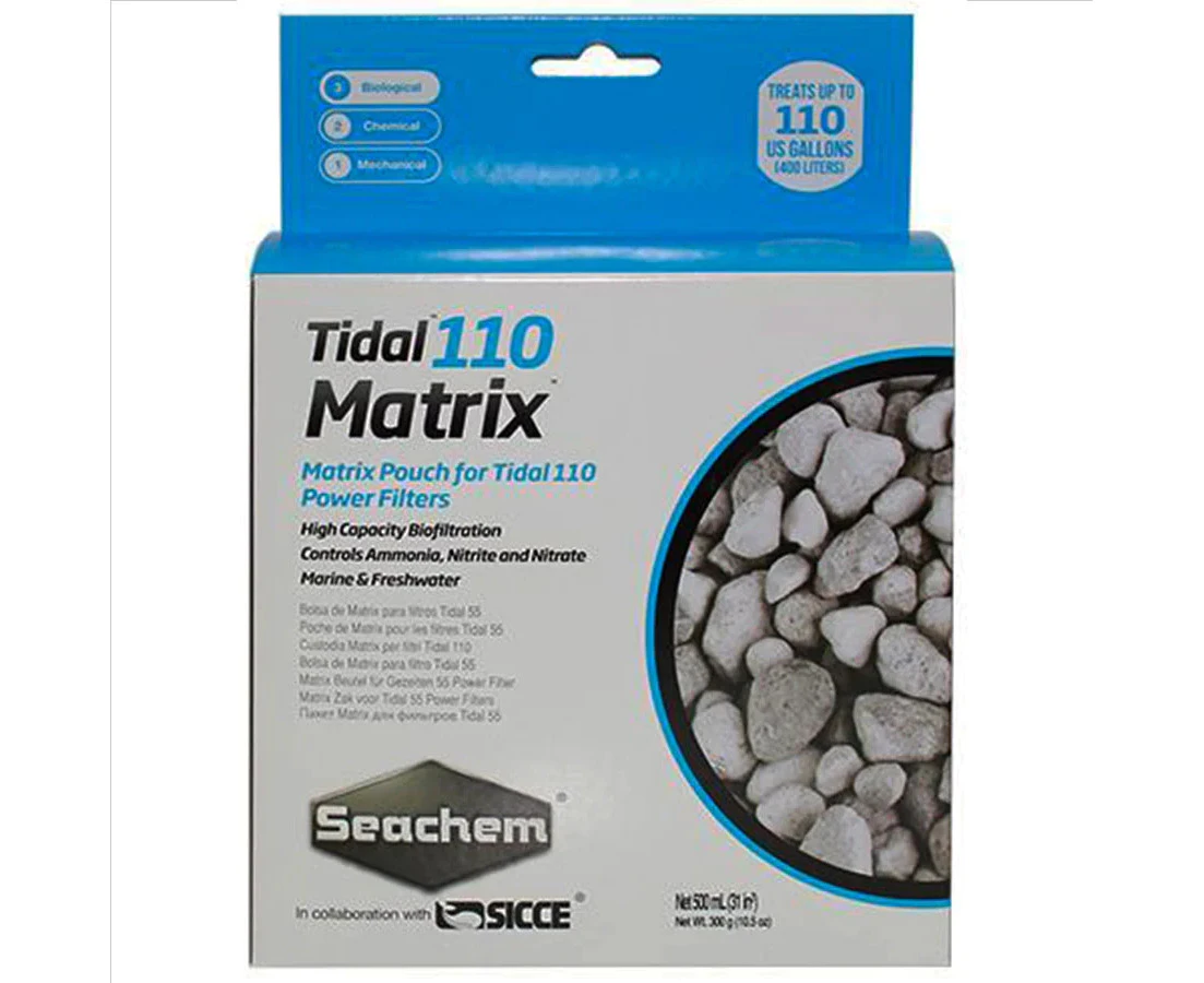 Seachem Tidal 110 Matrix - 500mL bagged