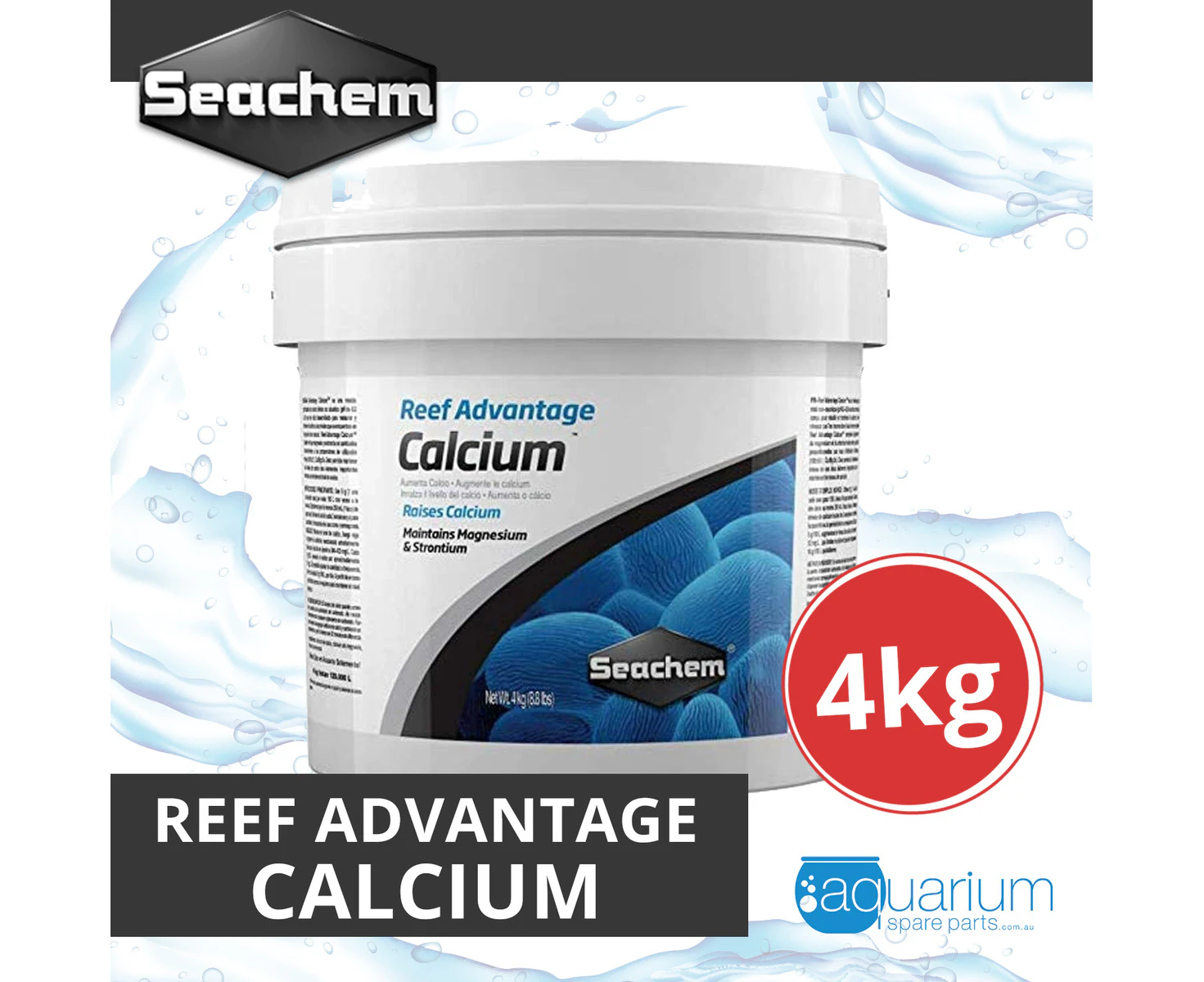 Seachem Reef Advantage Calcium 4kg (SC31905)