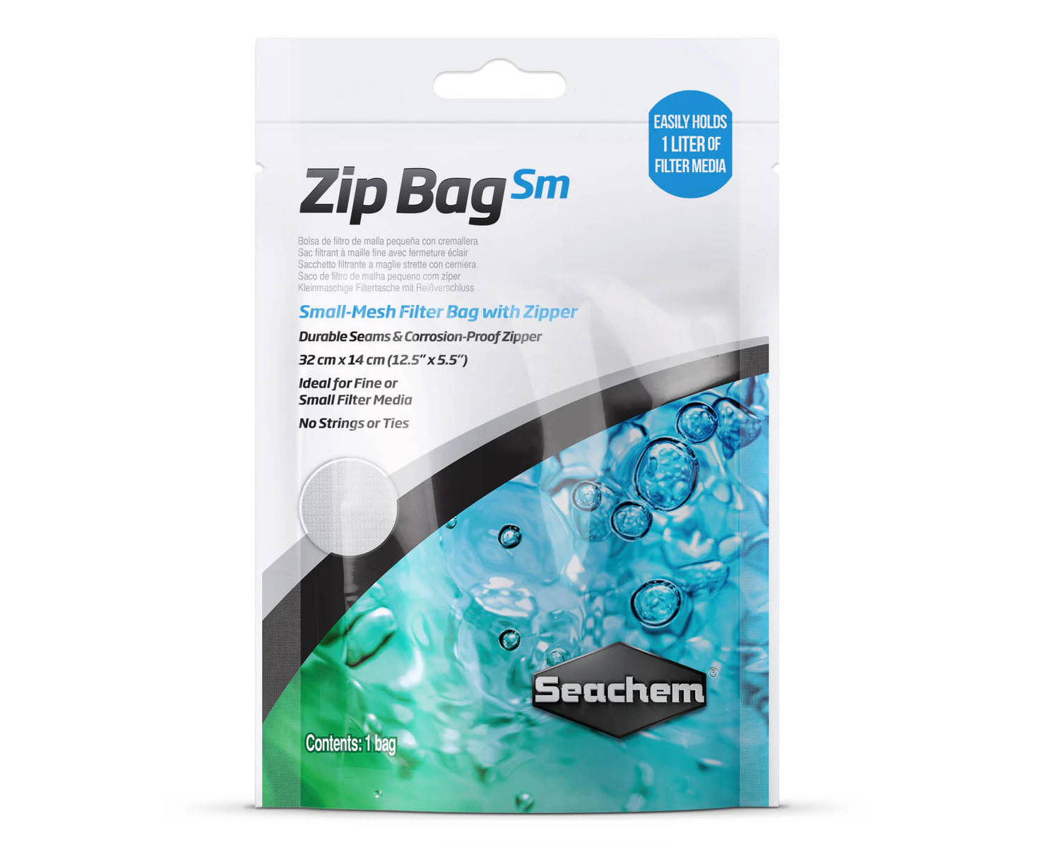 Seachem Zip Bag Small 32x14cm (SC1522)