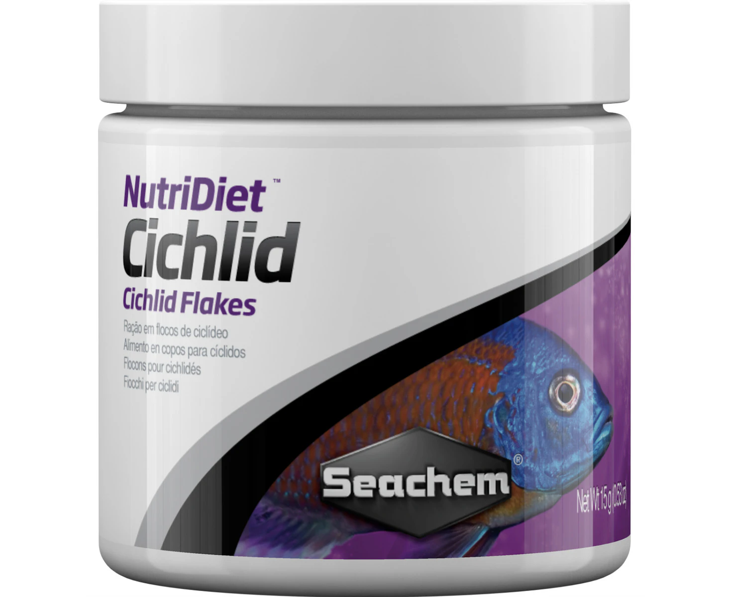 Seachem Nutridiet Cichlid Flakes 15g