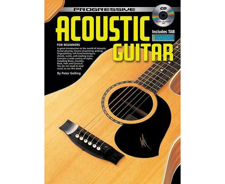 Progressive Acoustic Guitar Book/CD