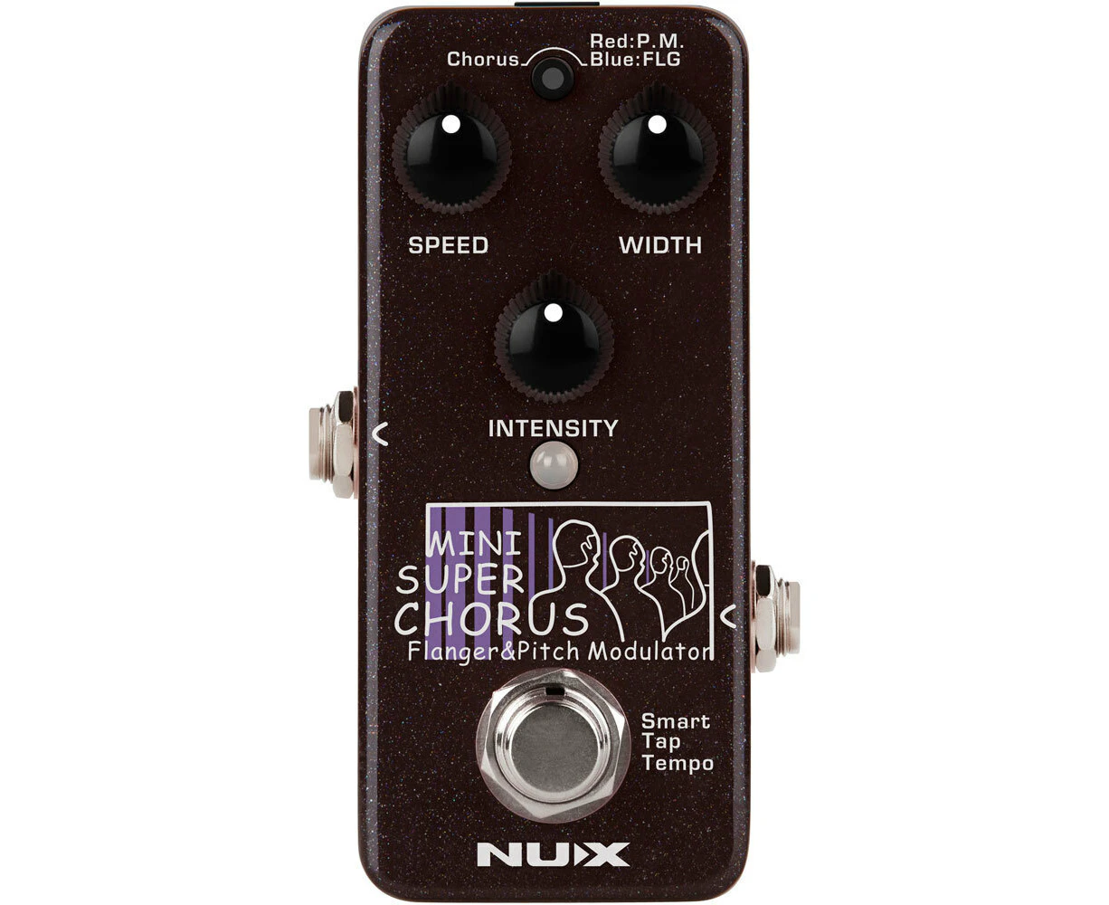 NU-X Mini Core Series "Mini SCF" Super Chorus, Flanger & Pitch Modulation Effects Pedal