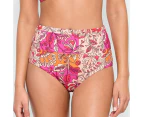 Target Resort High Waisted Swim Bikini Bottoms - Shape Your Body