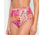 Target Resort High Waisted Swim Bikini Bottoms - Shape Your Body