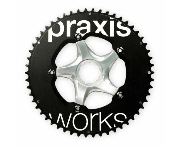 Praxis 2x Chainrings (Road) 110/130BCD - 56/42 130BCD AERO 10/11s