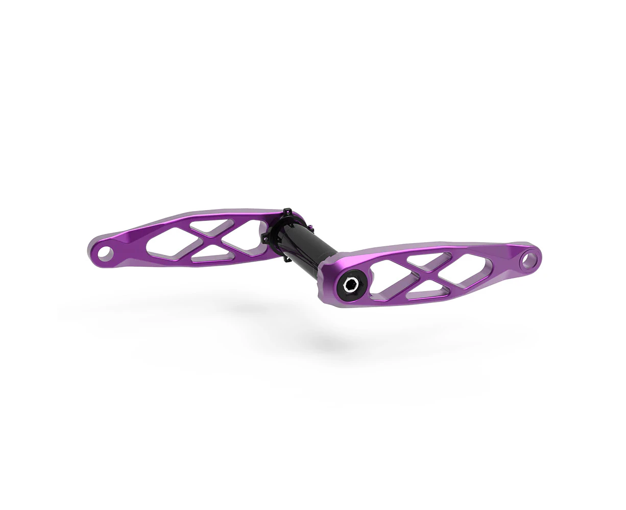 Trail/Enduro Crank - Purple, 165mm, 30mm Boost