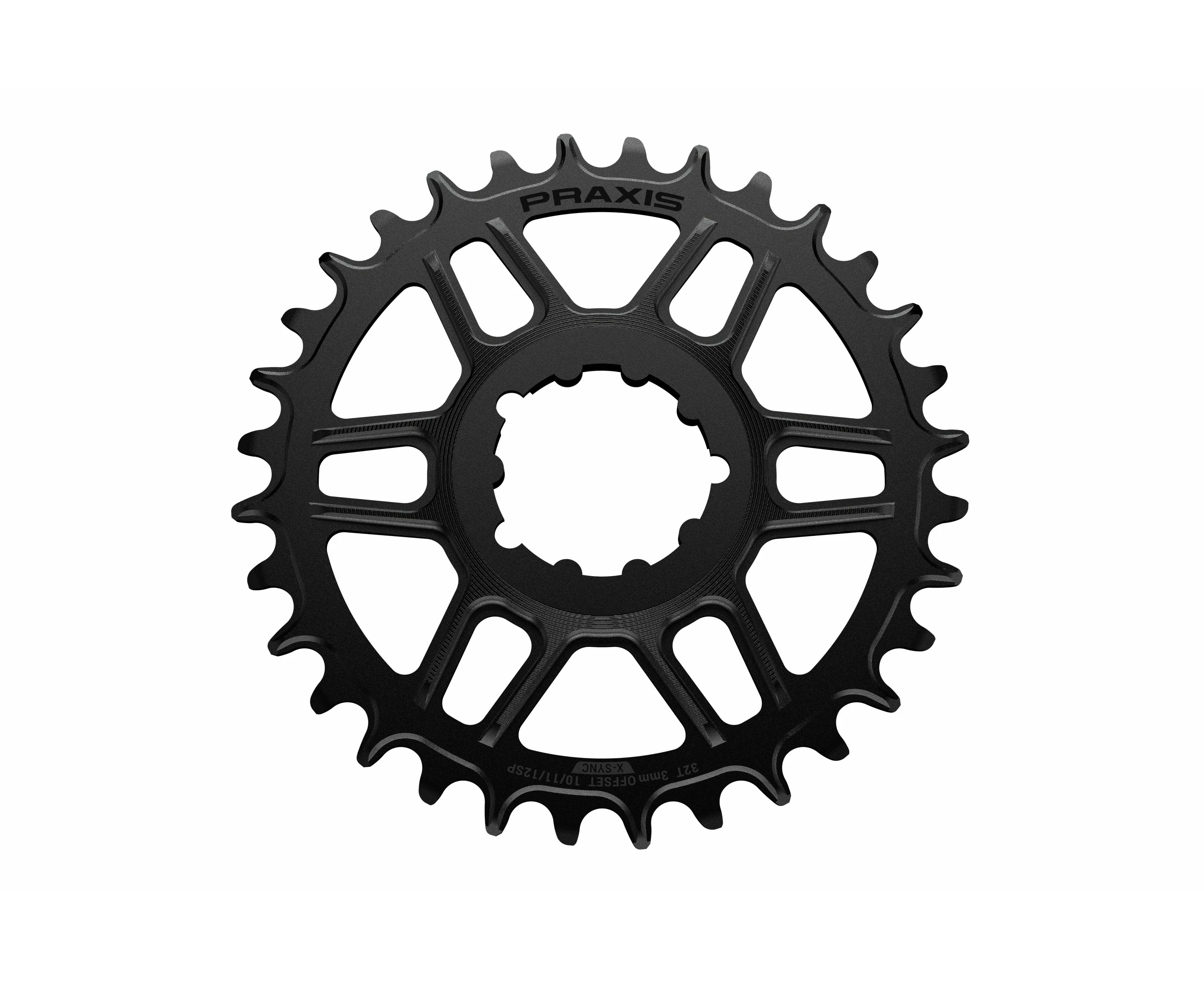 Praxis MTN Direct Mount 1x Chainring (wide/narrow) - 30T /0mm offset