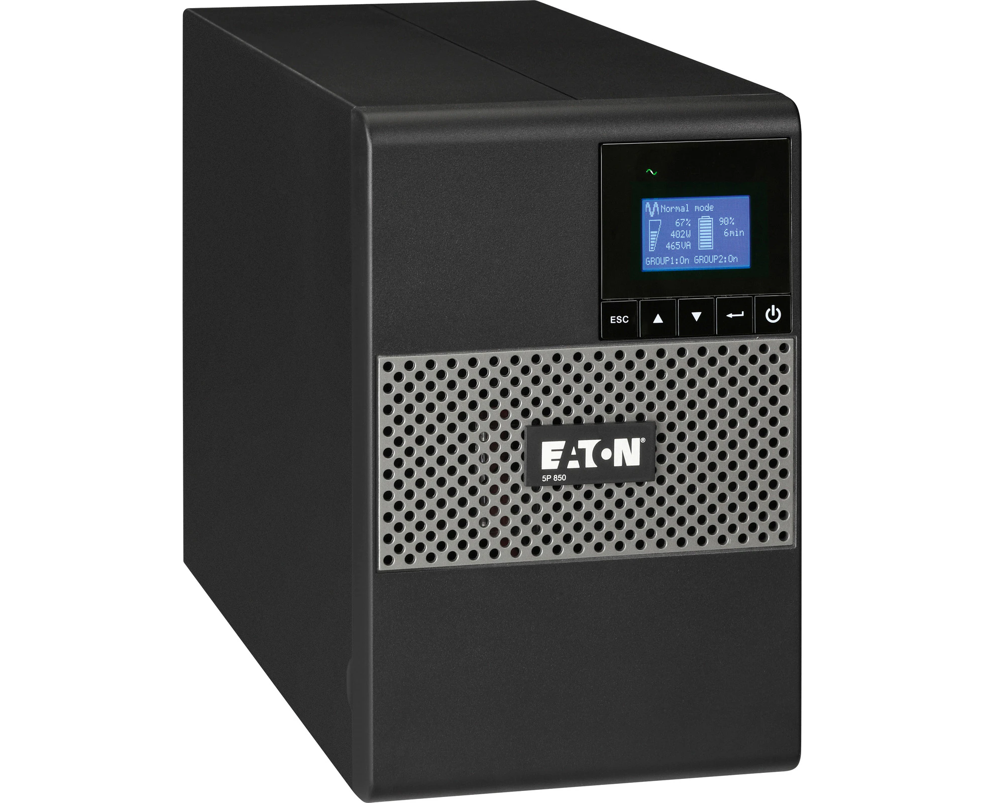 Eaton Line-interactive UPS - 1.15 kVA/770 W - Tower - 4 Minute Stand-by - 220 V AC Input - 240 V AC Output - 3 x IEC 60320 C13, 2 x AC Power - Serial