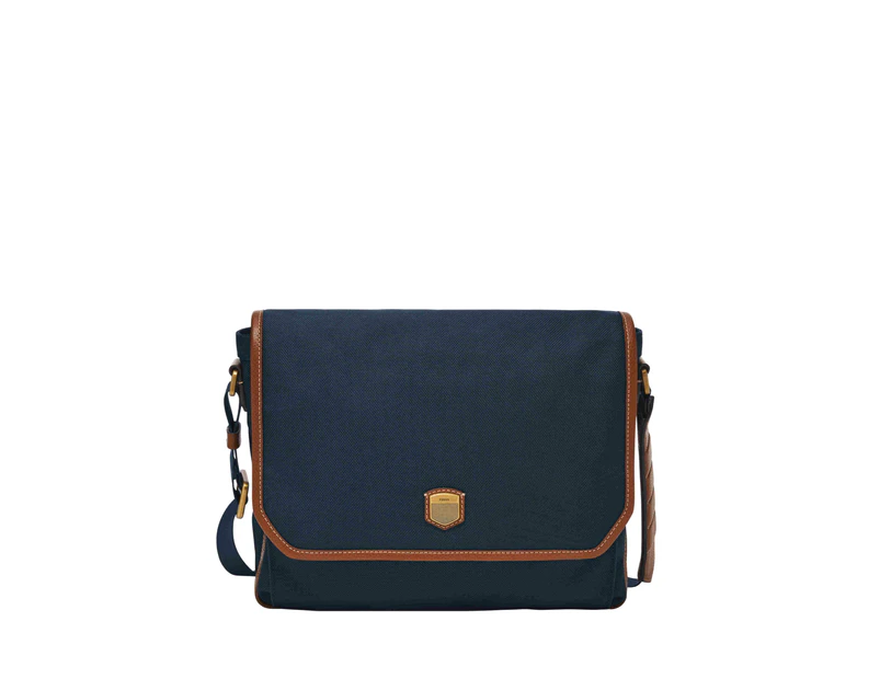 Fossil Hayes Navy Blue Messenger Bag MBG9628400