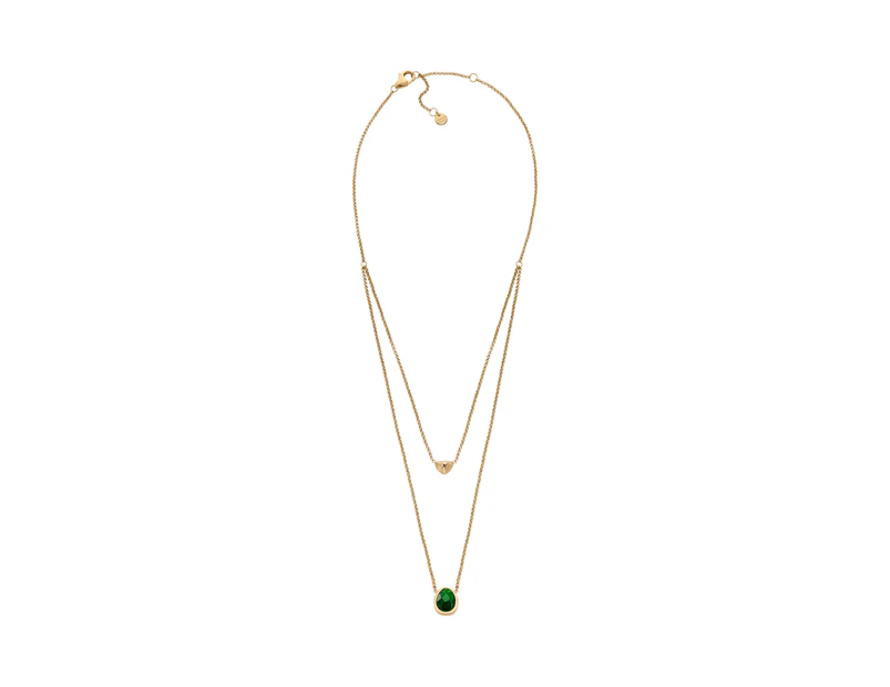 Skagen Sofie Sea Glass Gold Necklace SKJ1855710