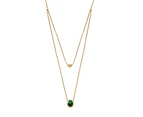 Skagen Sofie Sea Glass Gold Necklace SKJ1855710