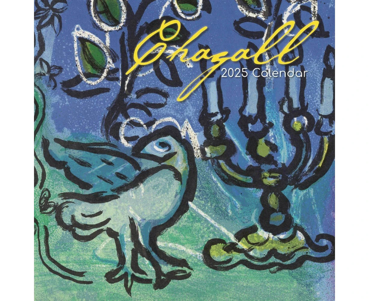 Chagall - 2025 Square Wall Calendar 16 month by Gifted Stationery