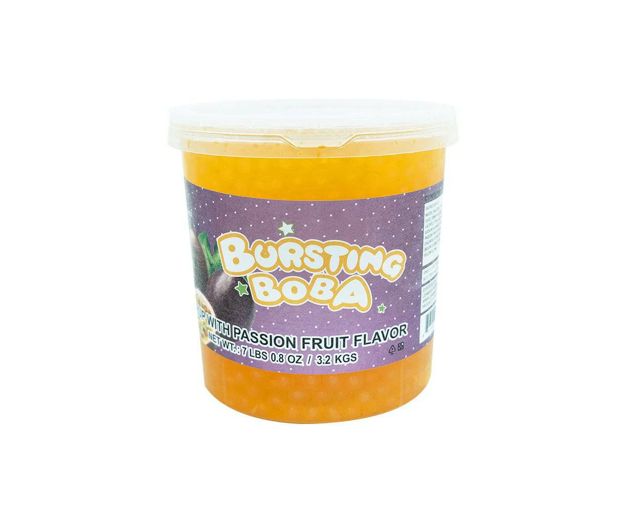 Passionfruit Flavor Popping Pearl (3.2kg)