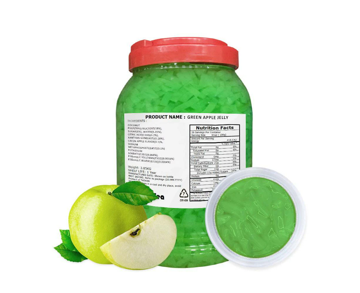 Coconut Jelly - Green Apple Flavor (3.85kg)