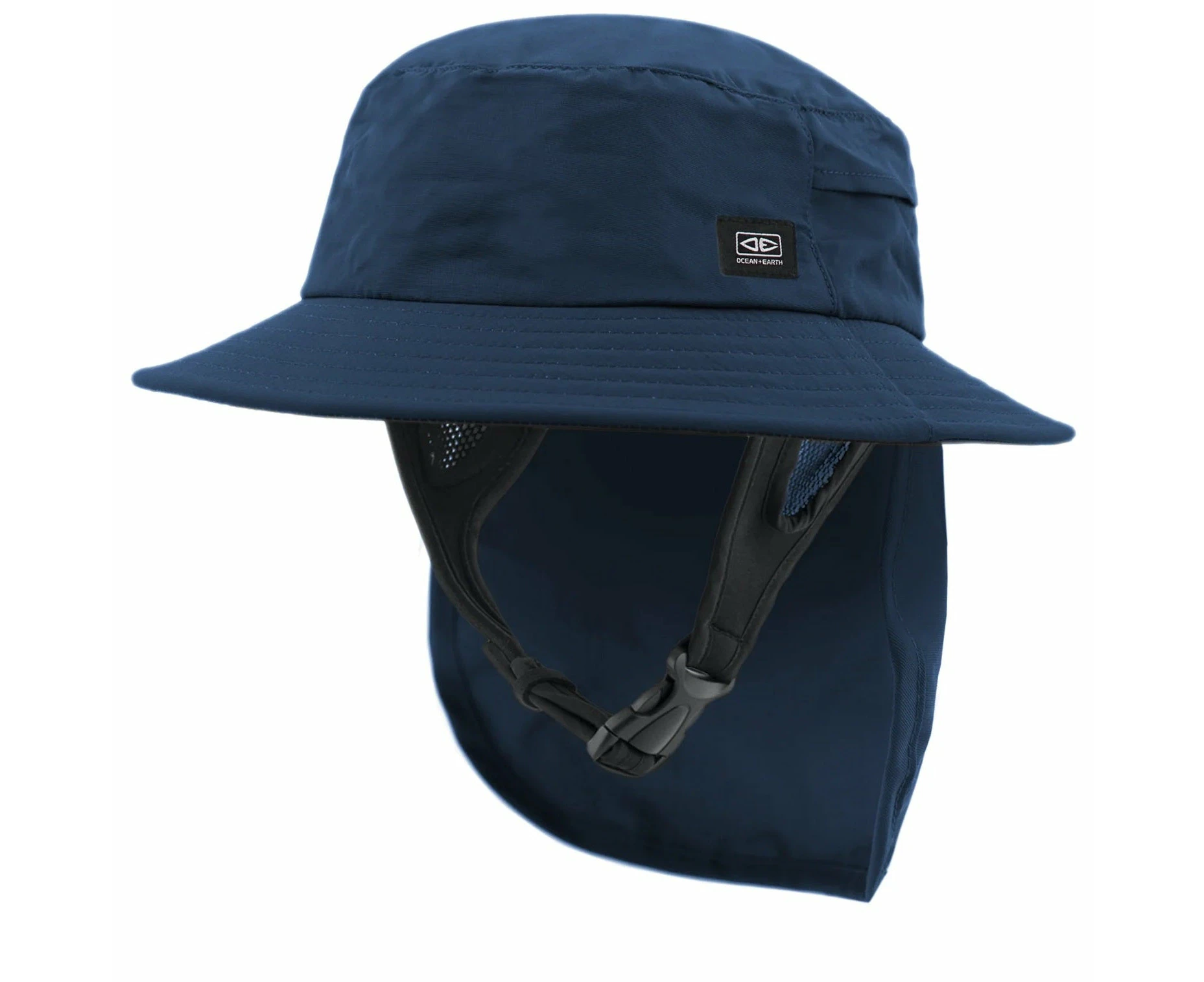 Ocean & Earth Indo Adult Stiff Peak Surf Hat Navy Blue Sizes Xs Xl