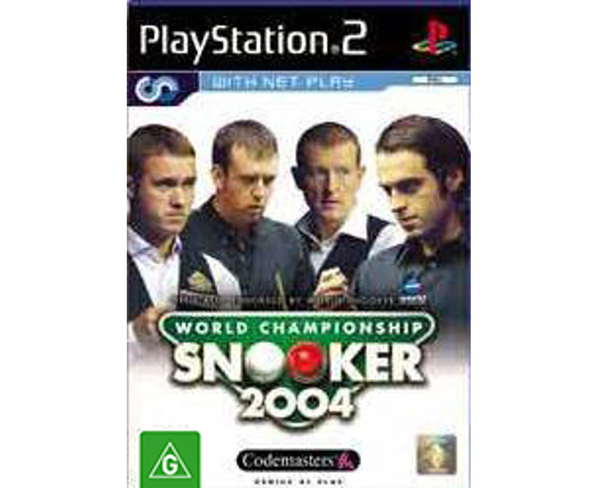 World Championship Snooker 2004 (PS2) Refurbished - Refurbished Grade B