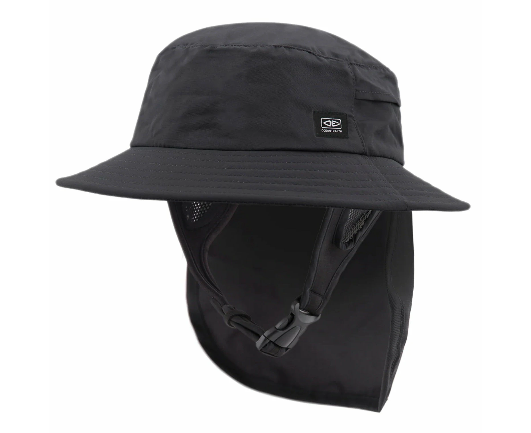 Ocean & Earth Indo Adult Stiff Peak Surf Hat Charcoal Sizes Xs Xl