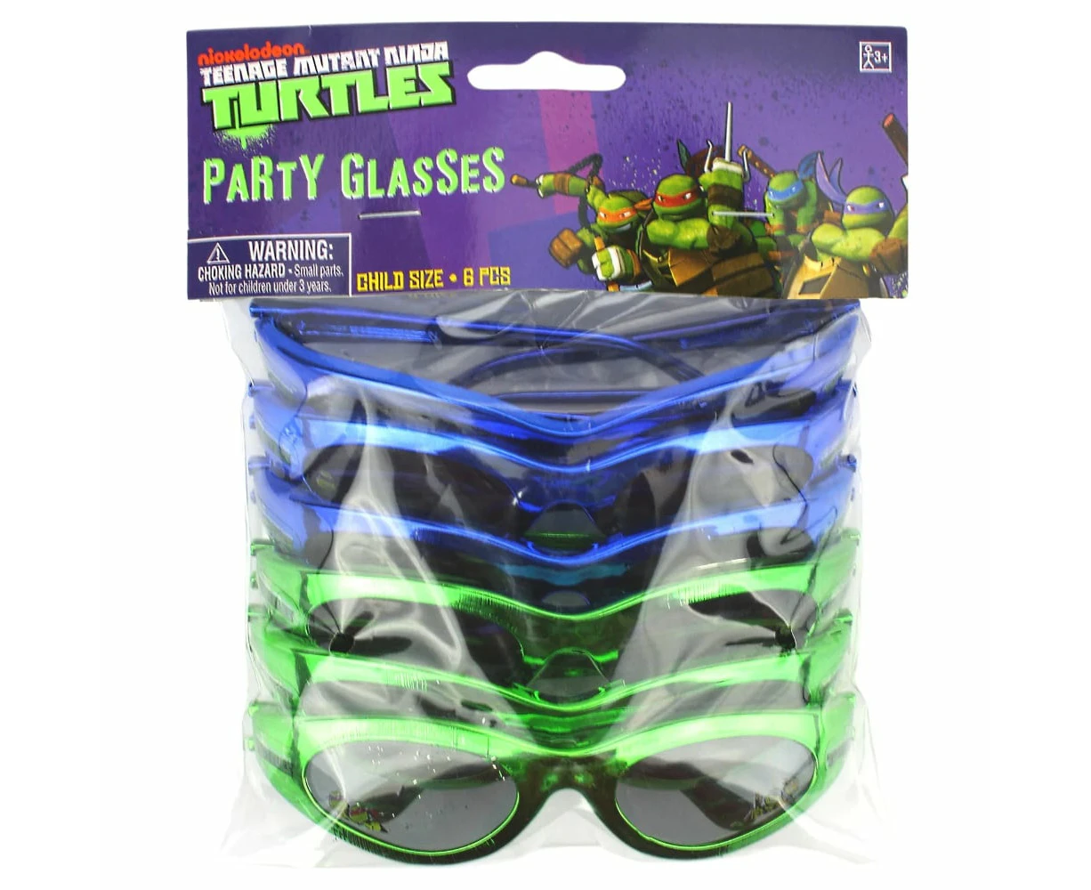 Teenage Mutant Ninja Turtles Party Glasses 6 Pack