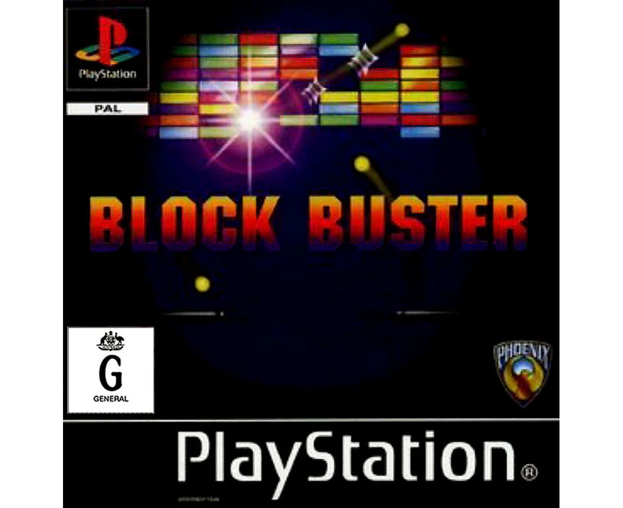 Block Buster (PS1) Refurbished - Refurbished Grade B