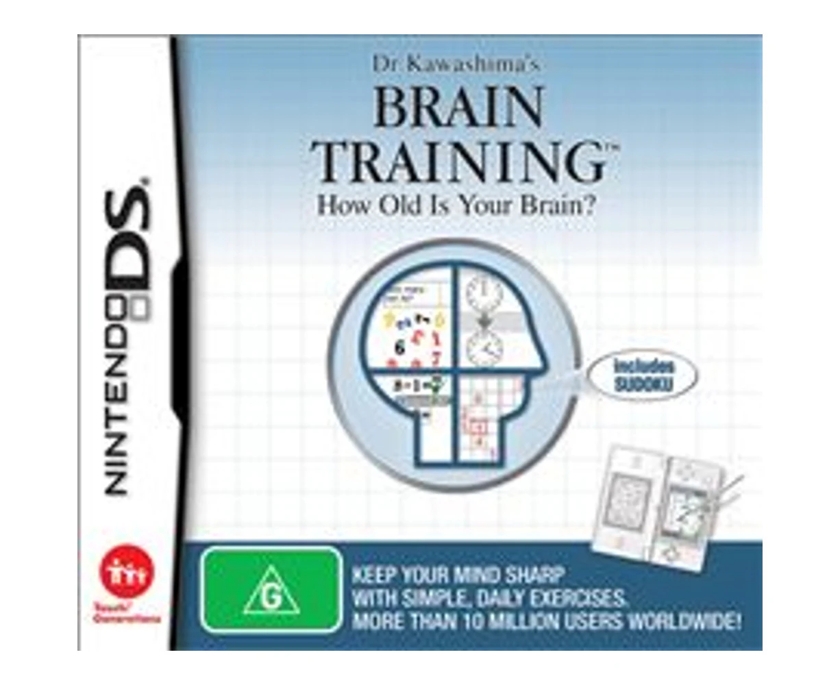 Dr Kawashima's Brain Training: How Old is Your Brain? (DS) Refurbished - Refurbished Grade B