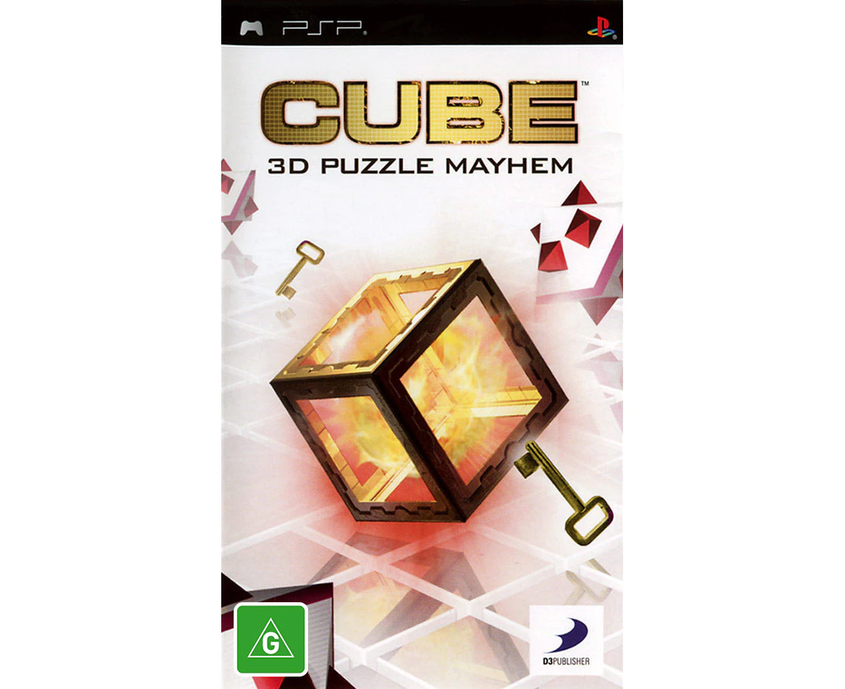 Cube: 3D Puzzle Mayhem (PSP) Refurbished - Refurbished Grade B