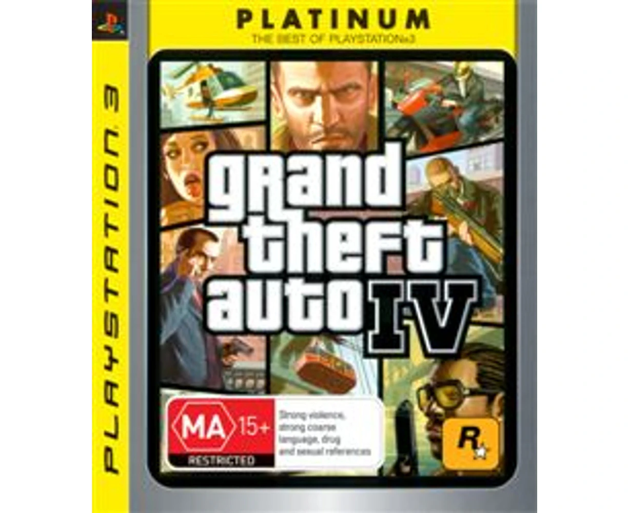 Grand Theft Auto IV (PS3) Refurbished - Refurbished Grade B